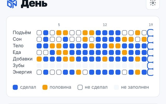 День, картина месяца в приложении